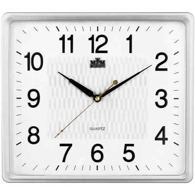 Nástenné hodiny MPM, 2929.0000.SW - biela, 36cm Nástenné hodiny MPM, 2929.0000.SW - biela, 36cm