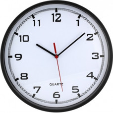 Nástenné hodiny MPM, 2478.90.A - čierna, 26cm