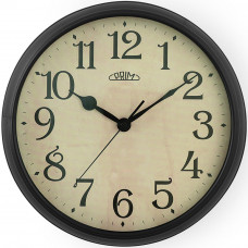 Retro nástenné hodiny PRIM Historic E01P.4137.90 – Čierne (32 cm) Retro nástenné hodiny PRIM Historic E01P.4137.90 – Čierne (32 cm)
