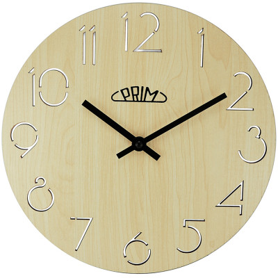 Nástenne hodiny PRIM Natural - B 3942.51, 28cm