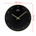 Okrúhle nástenné hodiny, MPM Goldie, 4329.8090