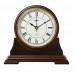 Drevené stolové hodiny MPM E03.3887.54 s rímskymi číslicami – tmavé drevo, 23 cm