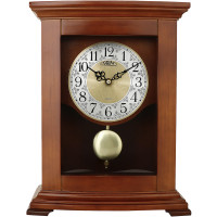 Drevené stolové hodiny s kyvadlom MPM 3889.50