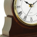 Drevené stolové hodiny MPM E03.3887.54 s rímskymi číslicami – tmavé drevo, 23 cm
