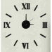 Nalepovacie nástenné hodiny, MPM 3511/Rim bk, 50cm