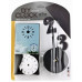Nalepovacie nástenné hodiny, MPM 3658/12 BK, 50cm Nalepovacie nástenné hodiny, MPM 3658/12 BK, 50cm