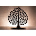 Stojanček na šperky Qualy Bodhi Accessories Tree, čierny