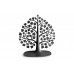 Stojanček na šperky Qualy Bodhi Accessories Tree, čierny