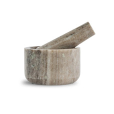 Luxusný travertínový mažiar SAGAFORM Sten 5018516, béžový, 11 cm Luxusný travertínový mažiar SAGAFORM Sten 5018516, béžový, 11 cm