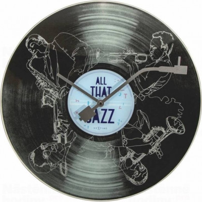 Dizajnové nástenné hodiny 8184 Nextime The Jazz 43cm Dizajnové nástenné hodiny 8184 Nextime The Jazz 43cm