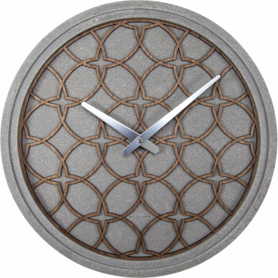 Dizajnové nástenné hodiny 3212br Nextime Concrete Love 39cm Dizajnové nástenné hodiny 3212br Nextime Concrete Love 39cm