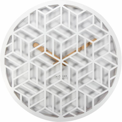 Dizajnové nástenné hodiny 3215wi Nextime Discrete 36cm Dizajnové nástenné hodiny 3215wi Nextime Discrete 36cm