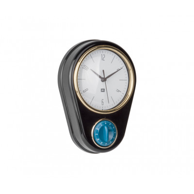 Hodiny s minútkou Present Time PT3264BK, 23cm Hodiny s minútkou Present Time PT3264BK, 23cm