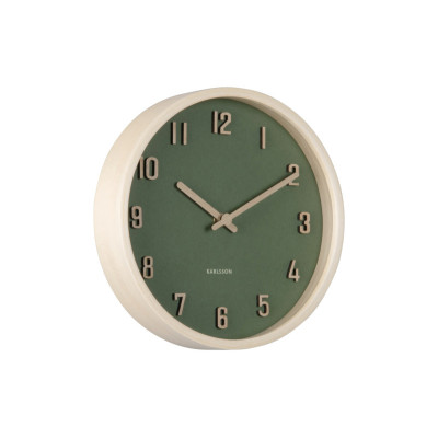 Nástenné hodiny Nervadura Small Karlsson KA6116GR, 22cm Nástenné hodiny Nervadura Small Karlsson KA6116GR, 22cm
