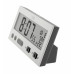 Rádiom riadený digitálny budík JVD RB9410.1 s teplomerom a podsvietením, 13 cm Rádiom riadený digitálny budík JVD RB9410.1 s teplomerom a podsvietením, 13 cm