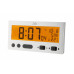 Rádiom riadený digitálny budík JVD RB9410.1 s teplomerom a podsvietením, 13 cm Rádiom riadený digitálny budík JVD RB9410.1 s teplomerom a podsvietením, 13 cm