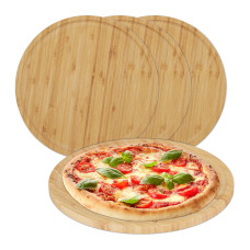 Bambusové taniere na pizzu 4ks RD46302 Bambusové taniere na pizzu 4ks RD46302