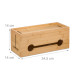 Bambusový box na káble a predlžovačky Relaxdays (RD10049899) Bambusový box na káble a predlžovačky Relaxdays (RD10049899)