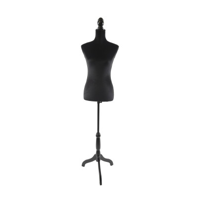 Dámska krajčírska figurína veľkosť 36/38 RD51711, čierna Dámska krajčírska figurína veľkosť 36/38 RD51711, čierna