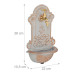 Dekoratívna nástenná fontána RD50831