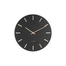 Dizajnové nástenné hodiny 5821BK Karlsson Charm small, 30 cm
