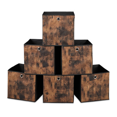 Látkový úložný box 6ks XL RD50559