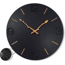 Nástenné hodiny Branch Flexistyle z210c, 30cm čierna Nástenné hodiny Branch Flexistyle z210c, 30cm čierna