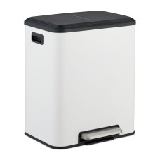 Odpadkový kôš 2x15l RD51210, biela