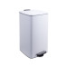 Nášľapný kuchynský odpadkový kôš Relaxdays RD10051867 s tichým zatváraním – 30 l, matný biely Nášľapný kuchynský odpadkový kôš Relaxdays RD10051867 s tichým zatváraním – 30 l, matný biely
