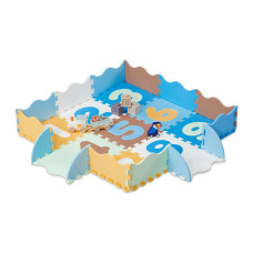 Podložka puzzle s číslami s okrajom, RD46820