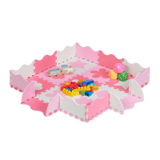 Podložka puzzle s okrajom, RD37476 rúžová