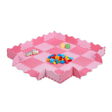 Podložka puzzle s okrajom, RD37477 rúžová