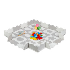 Podložka puzzle s okrajom, RD37478 šedá