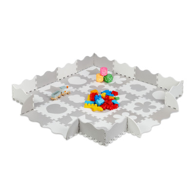 Podložka puzzle s okrajom, RD37478 šedá Podložka puzzle s okrajom, RD37478 šedá