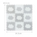 Puzzle podložka RD37473, šedá