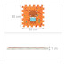 Puzzle podložka so zvieratami RD46816