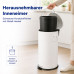 Retro odpadkový kôš 30l RD54846, biela Retro odpadkový kôš 30l RD54846, biela