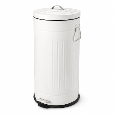 Retro odpadkový kôš 30l RD54846, biela Retro odpadkový kôš 30l RD54846, biela