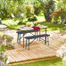 Set skladacích záhradných lavíc RD49575