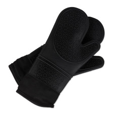 Silikónové rukavice na pečenie RD27241, čierna