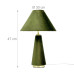 Stolová lampa so zamatovým tienidlom C RD52524 Stolová lampa so zamatovým tienidlom C RD52524