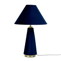 Stolová lampa so zamatovým tienidlom D RD52524