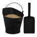 Vedro na popol s lopatkou 11L RD50422