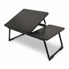 Výškovo nastaviteľný stolík na notebook RD52267, čierna