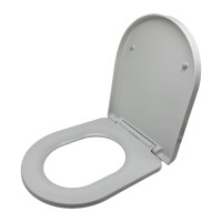 WC sedadlo s mechanizmom pomalého zatvárania RD51722, biela