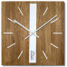 Drevené nástenné hodiny Dub Classic 50cm Flexistyle z250a