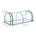 Záhradný mini fóliovník Relaxdays RD10039523 – 130 x 60 cm, priehľadný Záhradný mini fóliovník Relaxdays RD10039523 – 130 x 60 cm, priehľadný