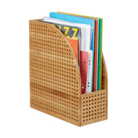 Široký bambusový zakladač na dokumenty A4 Relaxdays RD10024221, 30 cm