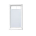 Plisovaná roleta RD21308, biela 60 x 130 cm