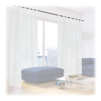 Sada 2 závesov RD36129, biela 245 x 140 cm Sada 2 závesov RD36129, biela 245 x 140 cm